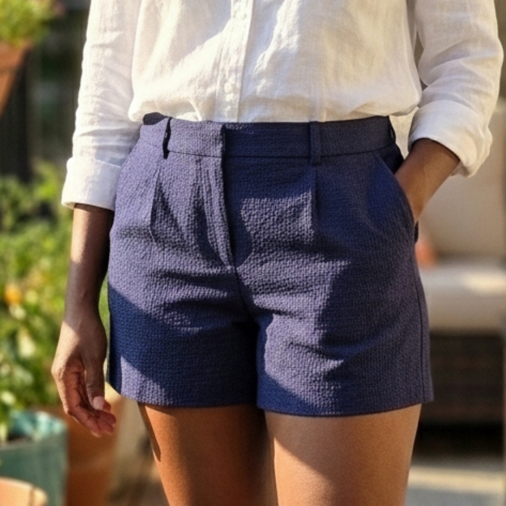 Banana Republic Navy Women Shorts